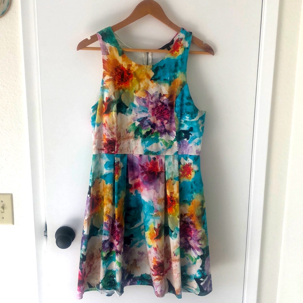 Felicity & Coco floral fit and flare dress